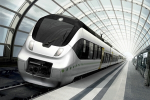 Coming soon to Pierre Eliot Trudeau airport? A Bombardier commuter train 