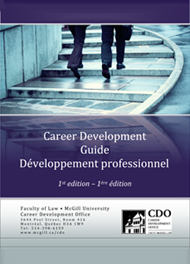 Cover of the Career Development Guide, 1st edition