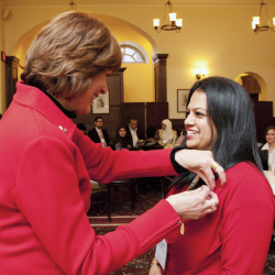 Tanya de Mello and Heather Munroe-Blum. Photo by Nicolas Morin.