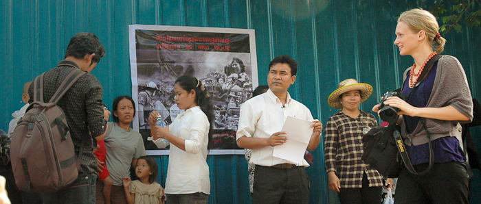 Siena Anstis did her human rights internship in Cambodia.