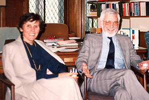 Glenn in 1989 deans office