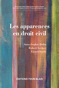 June 2015 cover apparences droit civil