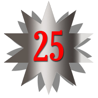 25th silver star