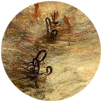 Detail: The Slave Ship by J. M. W. Turner