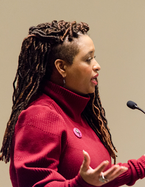 Professor Wendy Greene speaking