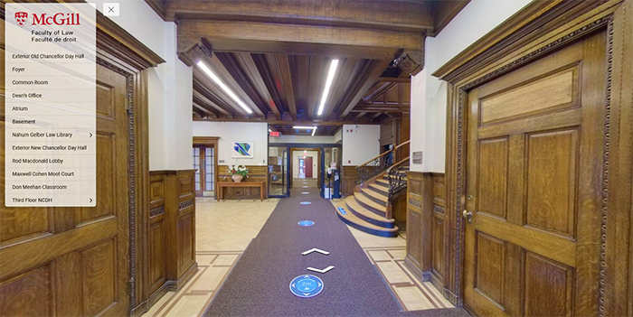 Take a virtual tour of the Faculty!