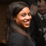 Dominique Hussey, LLB'97, at a McGill Law Toronto Cocktail, 2017.
